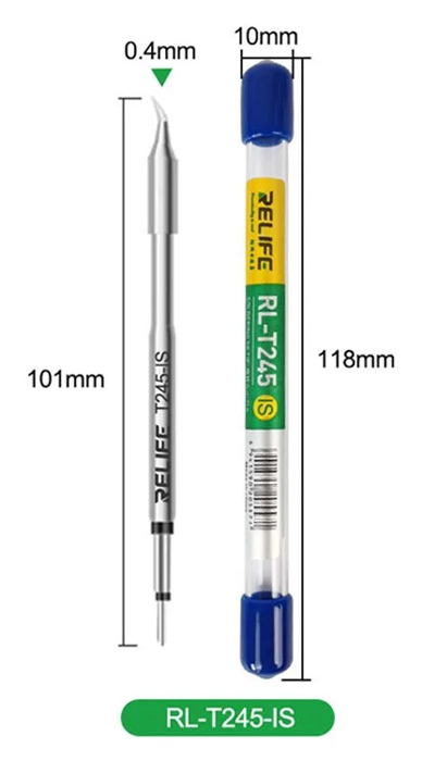 RELIFE μύτη κολλητηρίου RL-T245-IS, τύπου IS RL-T245-IS