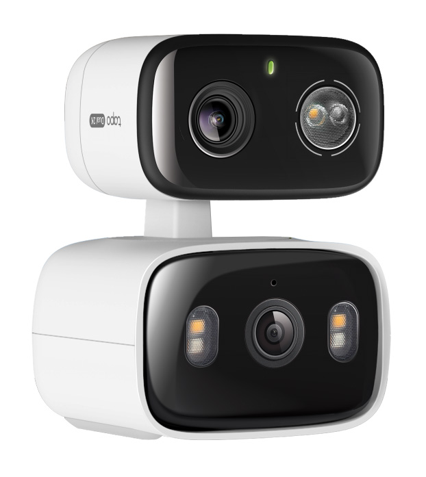 TP-LINK smart κάμερα Tapo C246D, dual lens, 2K/3MP, WiFi, PTZ, IP65, V1.0 TAPO-C246D