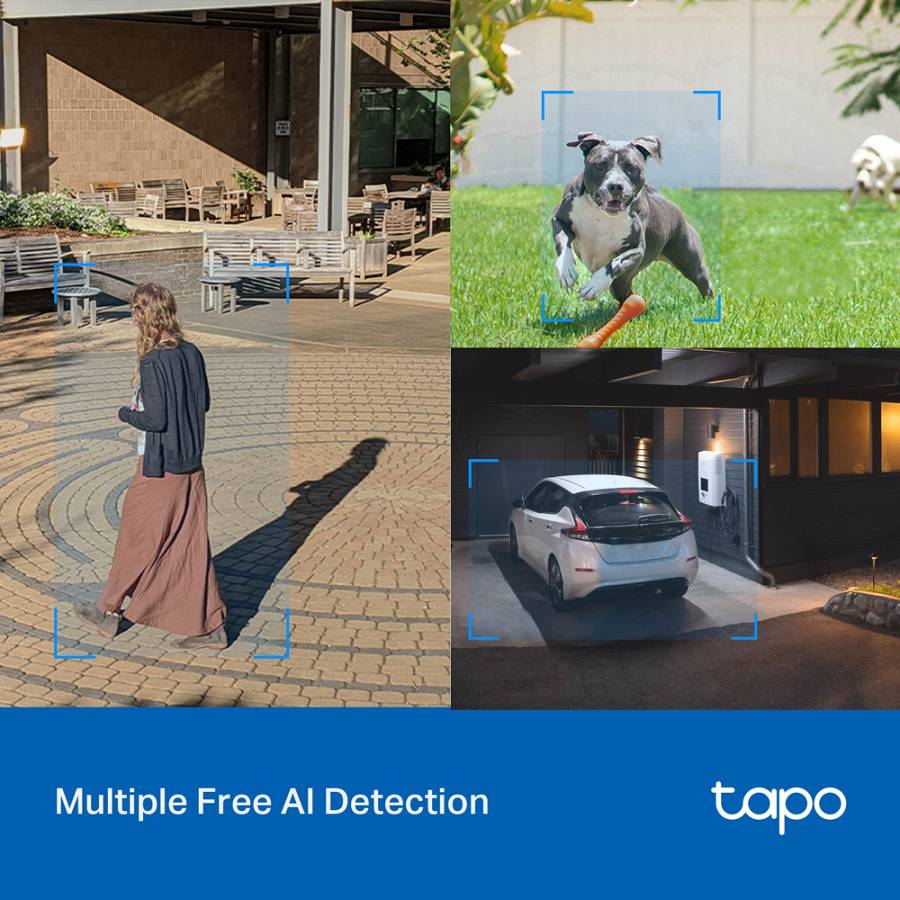 TP-LINK smart κάμερα Tapo C520WS, 2K, WiFi, PTZ, IP66, V2.0 TAPO-C520WS