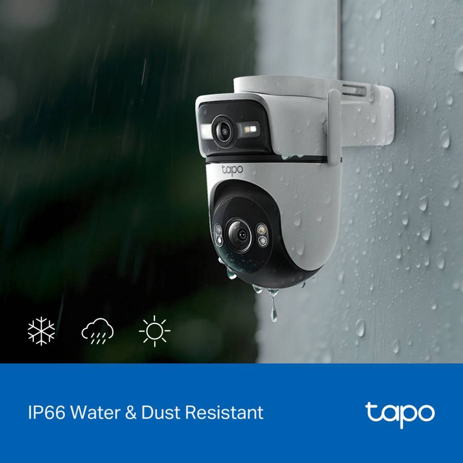 TP-LINK smart κάμερα Tapo C545D, dual lens, 2K/3MP, WiFi, PTZ, IP66, V1.0 TAPO-C545D