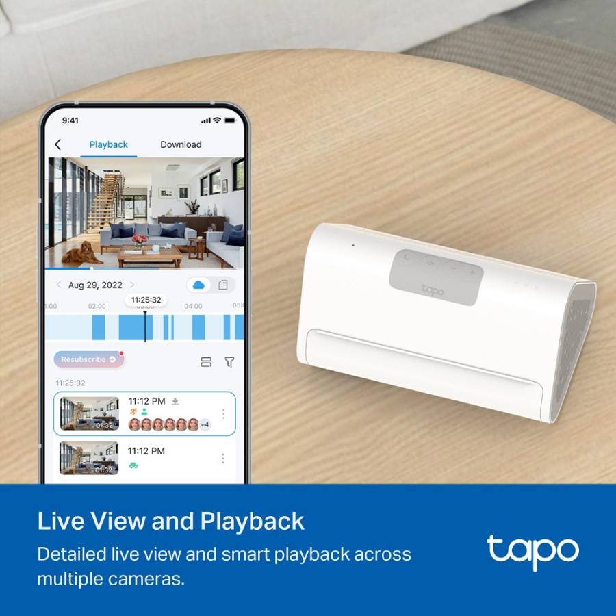 TP-LINK smart hub Tapo H500, HomeBase, WiFi, 868MHz, V1.0 TAPO-H500
