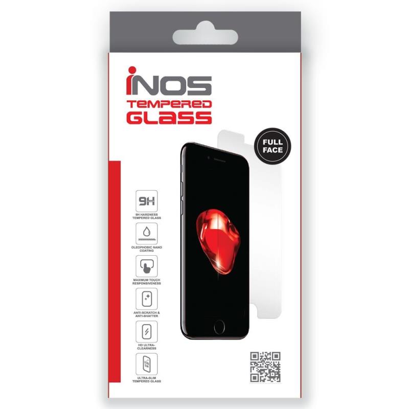 Tempered Glass Full Face inos 0.33mm Samsung M236B Galaxy M23 5G Μαύρο