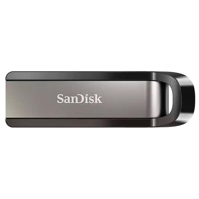 USB 3.2 Flash Disk SanDisk Extreme Go SDCZ810 USB A 64GB 395MB/s Μαύρο