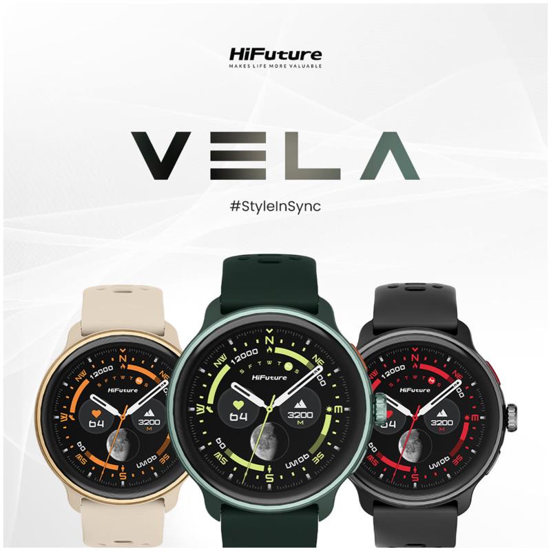 Smartwatch HiFuture Vela 1.43 Χακί
