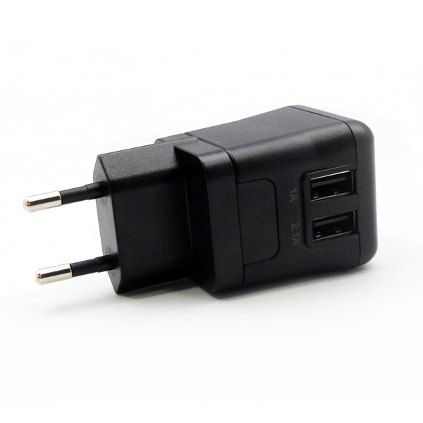 Φορτιστής Ταξιδίου Melkco Worldwide EU/UK/US/AU με Διπλή Έξοδο 2xUSB A 1.0A 2.0A