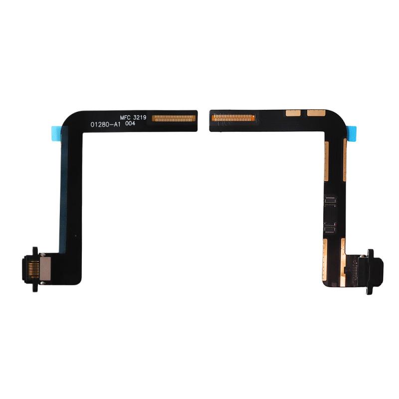 Καλώδιο Πλακέ Apple iPad 10.2 (2019)/ (2020)/ (2021) με Επαφή Φόρτισης Μαύρο (OEM)