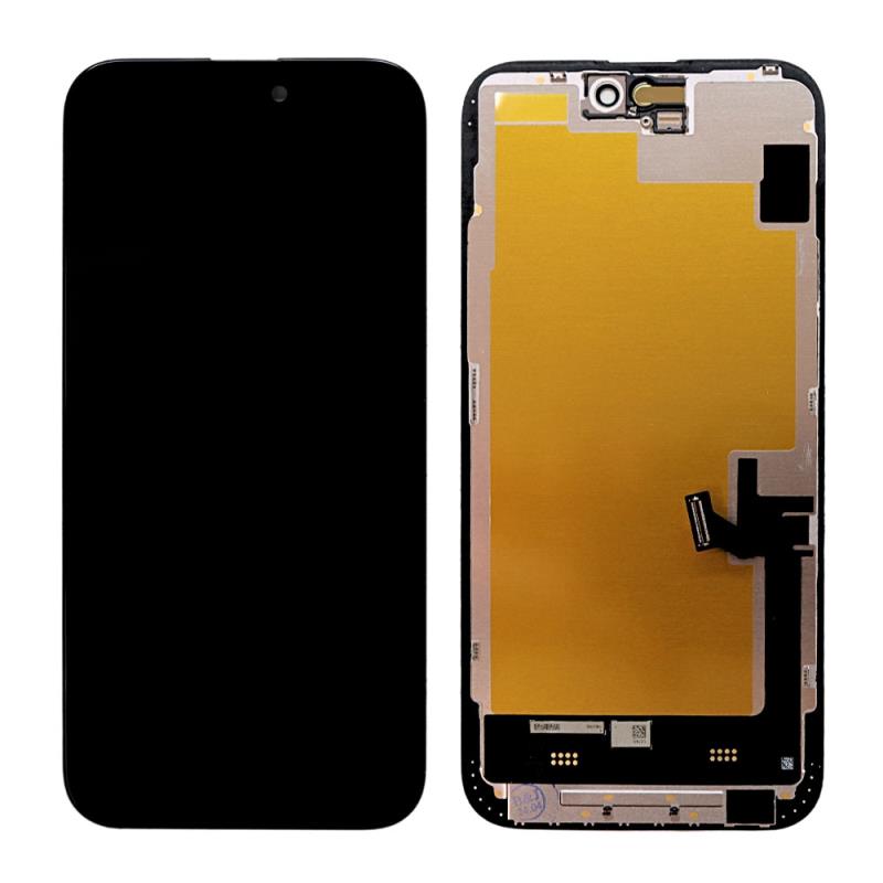 Οθόνη με Touch Screen Soft Oled Apple iPhone 15 Plus Μαύρο (OEM)
