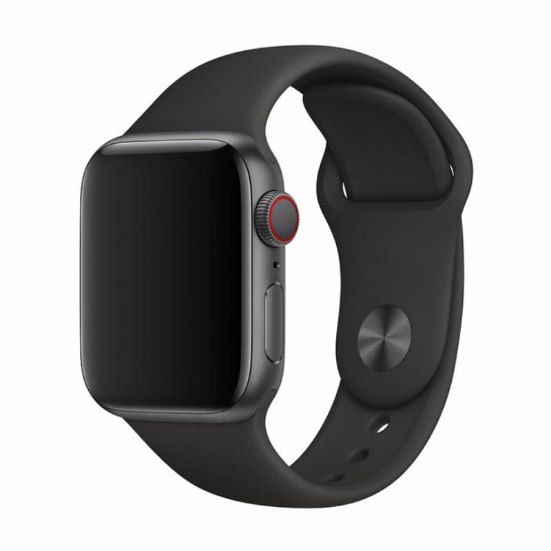 Λουράκι Devia Sport Apple Watch (38/ 40/ 41mm) Deluxe Μαύρο