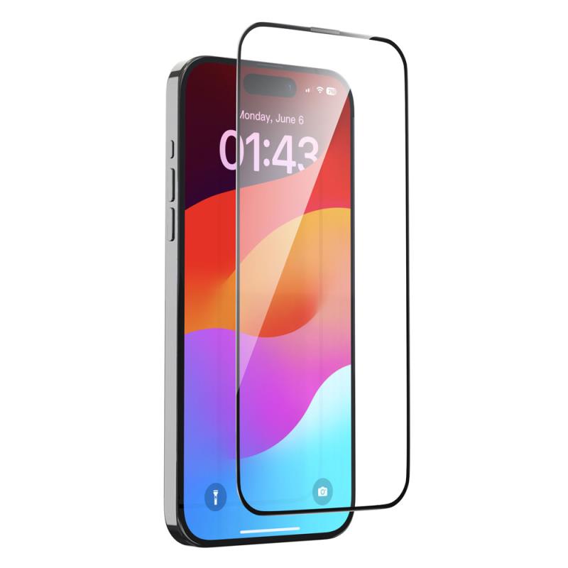 Tempered Glass Full Face Dust-Proof Devia Apple iPhone 15 Plus Van Διάφανο (1 τεμ.)