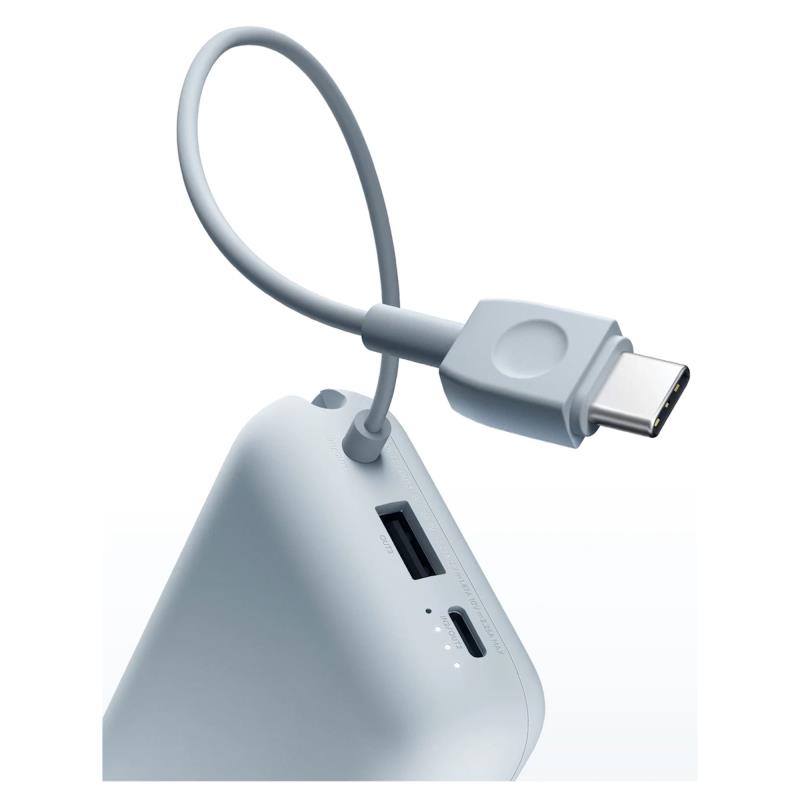 Φορτιστής Ανάγκης Ταχείας Φόρτισης Xiaomi BHR9073GL 22.5W 10000mAh με Ενσωματωμένο Καλώδιο Γαλάζιο