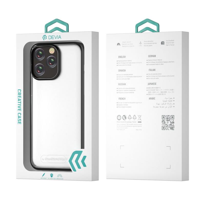 Θήκη PC Devia Apple iPhone 15 Plus Glimmer Μπλε