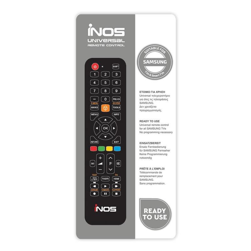 Τηλεχειριστήριο inos για Samsung TVs & Smart TVs (Ready To Use)