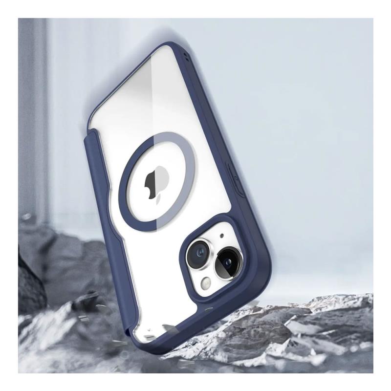 Θήκη Flip Dux Ducis Skin X Pro Wallet Apple iPhone 15 Pro Μπλε