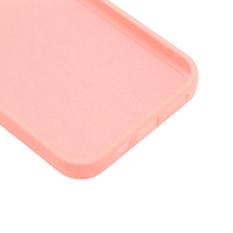 Θήκη Liquid Silicon inos Apple iPhone 12 Pro Max L-Cover Σομόν