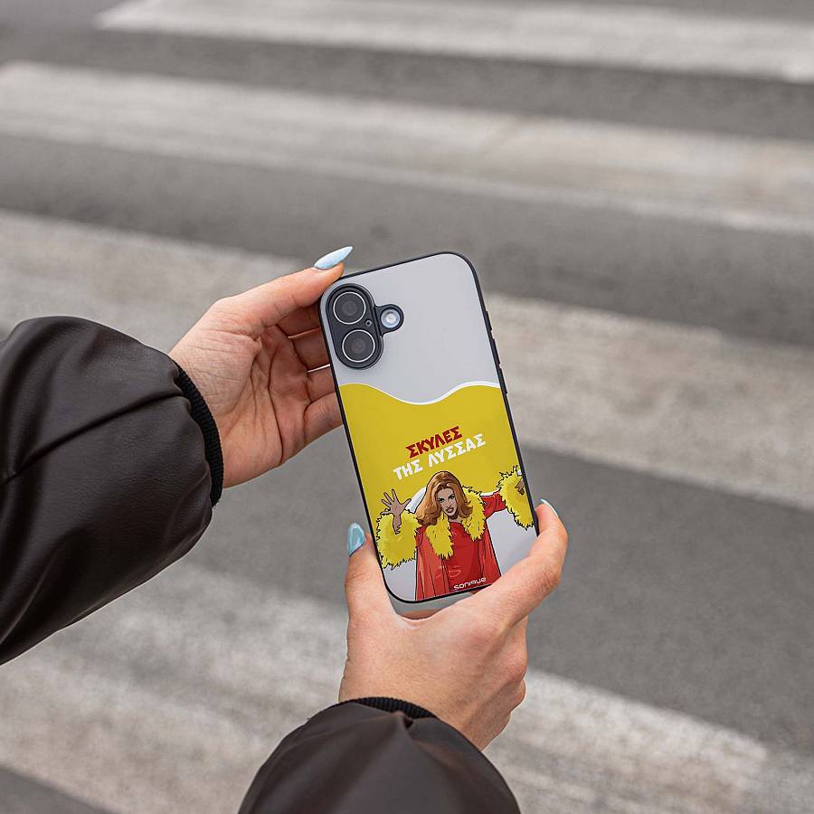 Θήκη Sonique Greek Cult TV Series για Apple iPhone 16 Σκύλες της Λύσσας