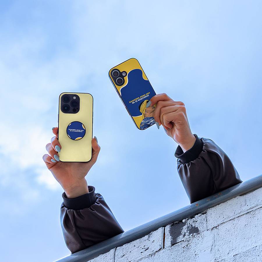 Θήκη Sonique Greek Cult TV Series για Apple iPhone XS MAX Θα σε Καταστρέψω