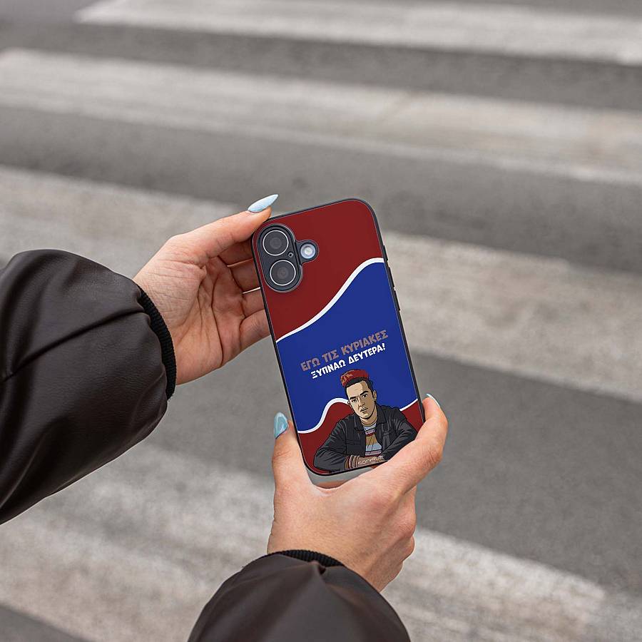 Θήκη Sonique Greek Cult TV Series για Google Pixel 8a 5G Ξυπνάω Δευτέρα