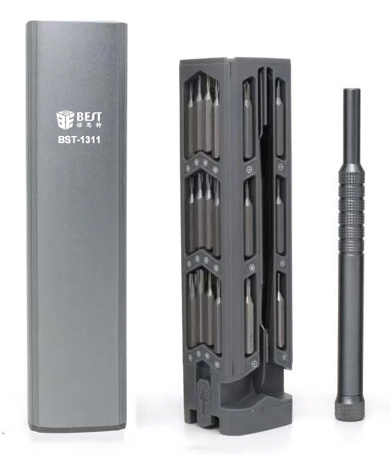 BEST σετ κατσαβίδι ακριβείας BST-1311 με 42 μύτες, με θήκη, 45τμχ BST-1311
