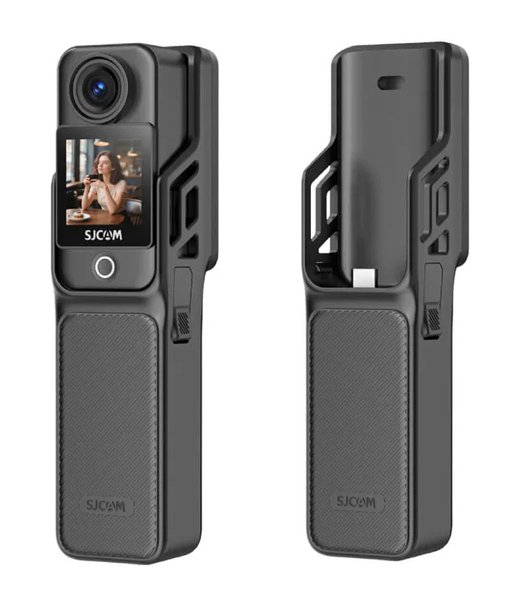 SJCAM action camera C400 με ασύρματο χειριστήριο, 16MP/4K, WiFi, αδιάβροχη θήκη, μαύρη C400