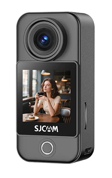 SJCAM action camera C400 με ασύρματο χειριστήριο, 16MP/4K, WiFi, αδιάβροχη θήκη, μαύρη C400