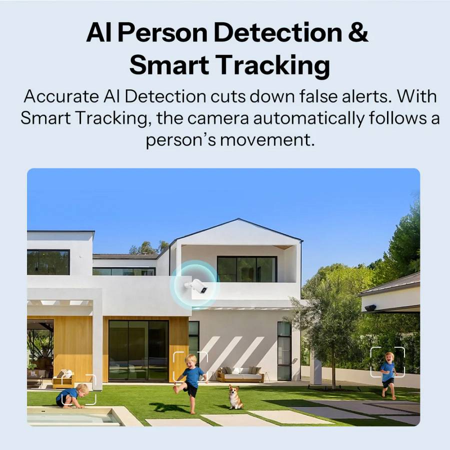 SONOFF smart κάμερα CAM-B1P, 2K, WiFi, SD, IP65 CAM-B1P