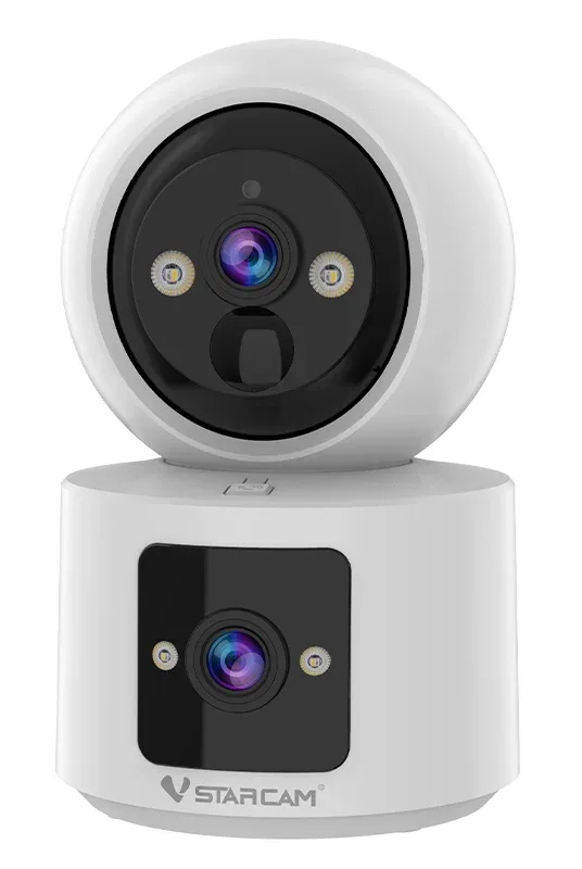 VSTARCAM smart κάμερα CB90DR, 2MP, dual lens, WiFi, PTZ, SD, 5200mAh backup battery CB90DR