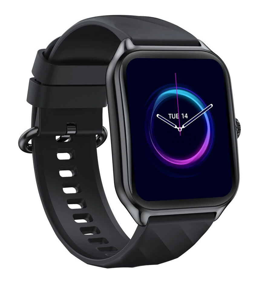 ZEBLAZE smartwatch GTS 4, heart rate, 1.94 AMOLED, IP68, μαύρο GTS4-BK