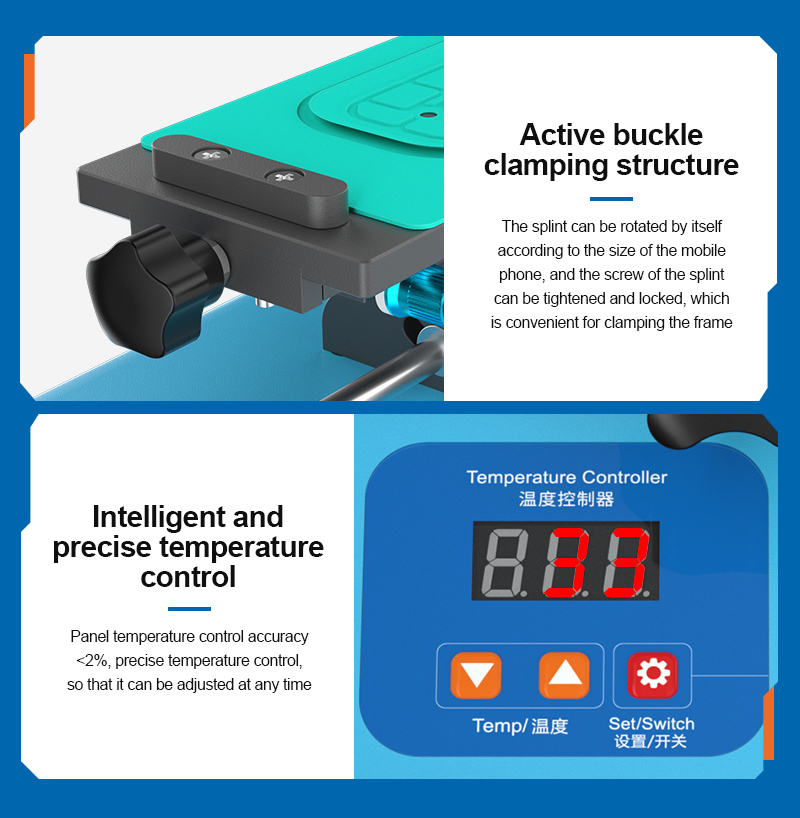 SUNSHINE διαχωριστής LCD οθόνης S-918L Plus για επισκευές κινητών, 400W S-918LPLUS