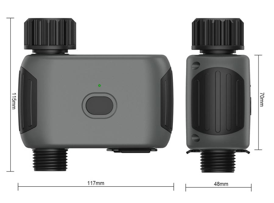 INHOCON smart προγραμματιστής ποτίσματος SGW03W, WiFi, IP55 SGW03W