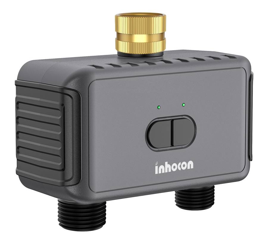 INHOCON smart προγραμματιστής ποτίσματος SGW08W, 2 θέσεων, WiFi, IP55 SGW08W