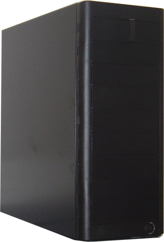 Πύργος Black For  9 Drives. Τροφοδοτικό 420watt. S-ATA B5091