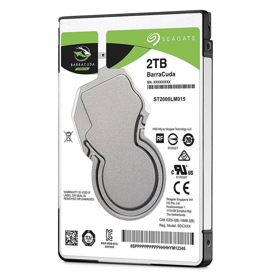 Εσωτερικός Σκληρός Δίσκος SEAGATE 2.5 2TB Sata III Barracuda (ST2000LM015) (SEAST2000LM015)