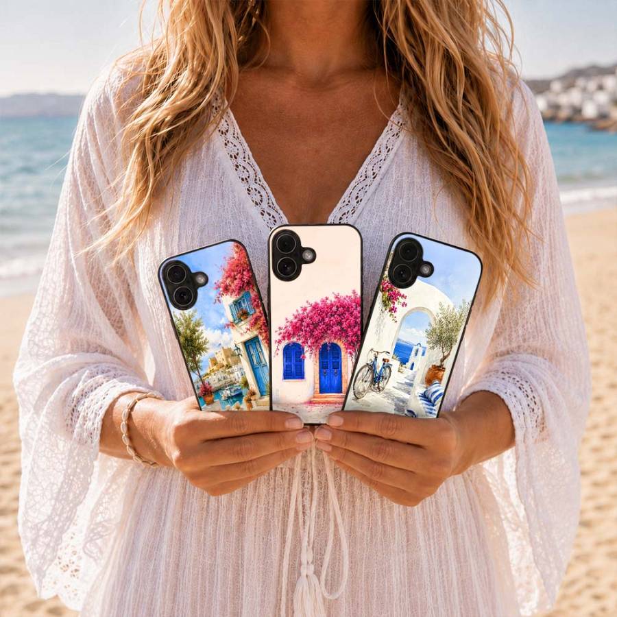Θήκη Sonique Greek Island Muse Series για Google Pixel 8 Pro 5G Πέρασμα στο Αιγαίο