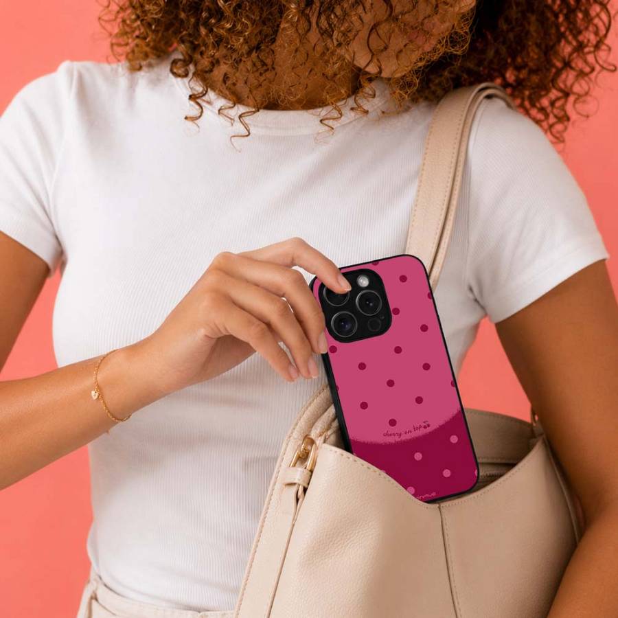 Θήκη Sonique Delulu Polka Era Series για Honor 70 5G Top Cherry