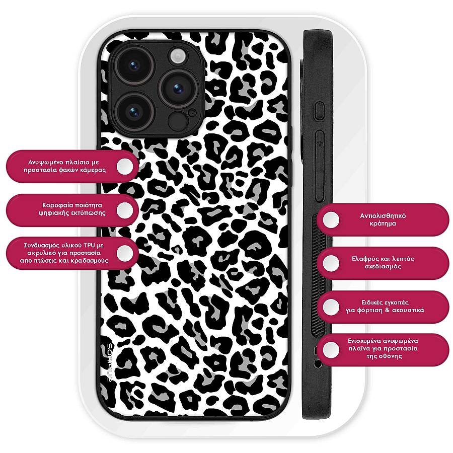 Θήκη Sonique Animal Print Series για OnePlus Nord 5 5G Leopard 03
